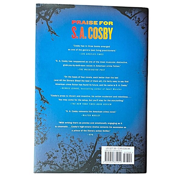 All the Sinners Bleed, A Novel by NYT Bestselling Author S.A. Cosby - Picture 7 of 7